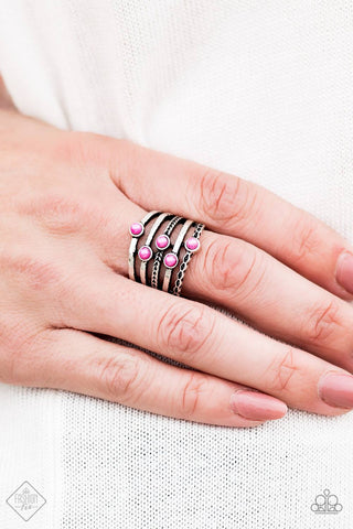 Dearly Devoted Pink Paparazzi Ring
