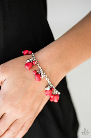Mountain Mamba Red Paparazzi Bracelet