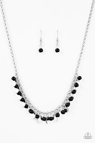 Prehistoric Prima Donna Black Paparazzi Necklace