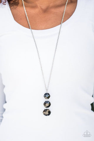 I Solemnly Swear to Sparkle Black Paparazzi Necklace