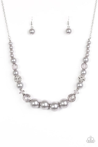 The Wedding Party Silver Paparazzi Necklace