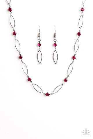 Time is of the Essence Pink Paparazzi Necklace