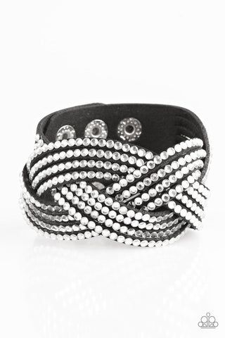 Top Class Chic Black Paparazzi Wrap Bracelet